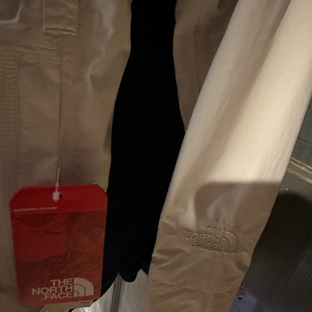 NWT northface trench coat *missing belt* - Picture 3 of 6